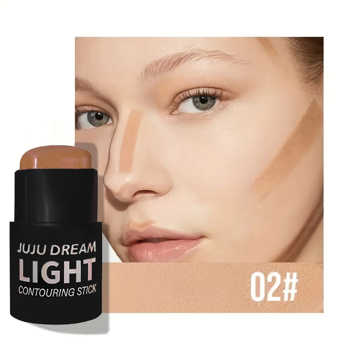 Langanhaltender Konturstift | Gesichts- und Nasenkontur, Bronzer & Definierende Creme