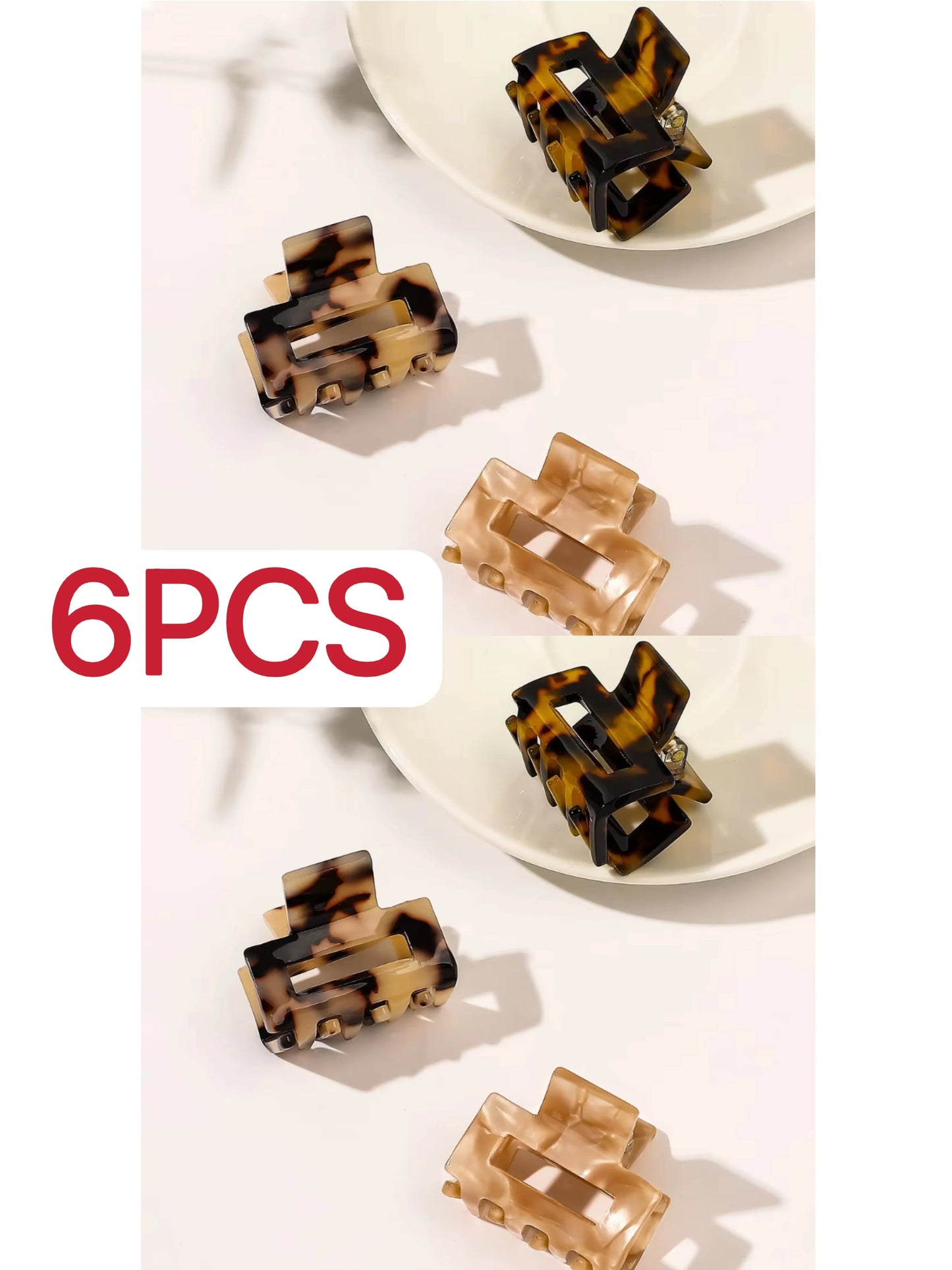 Modische Schildkröten-Haarspangen für Frauen