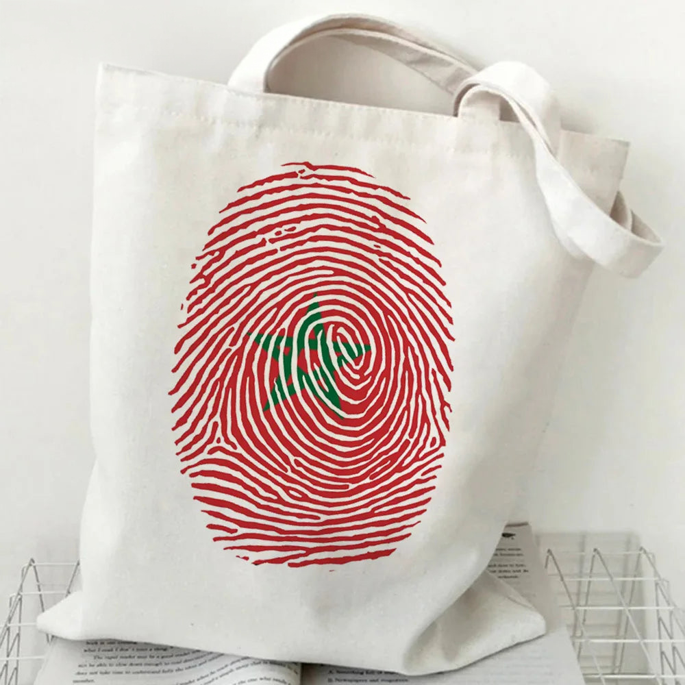 Marokkanische Eco-Einkaufstasche aus Jute – Wiederverwendbar, Faltbar & Nachhaltig