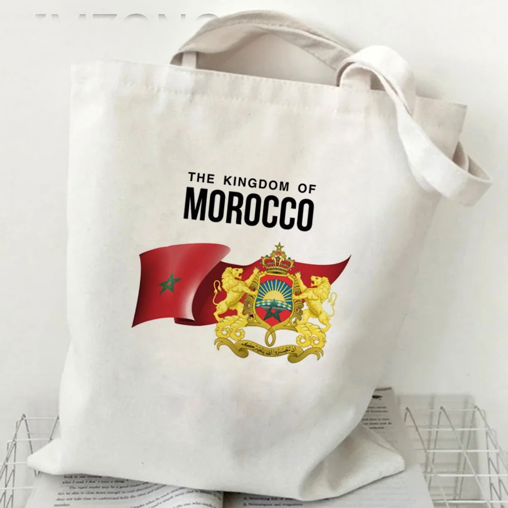 Marokkanische Eco-Einkaufstasche aus Jute – Wiederverwendbar, Faltbar & Nachhaltig