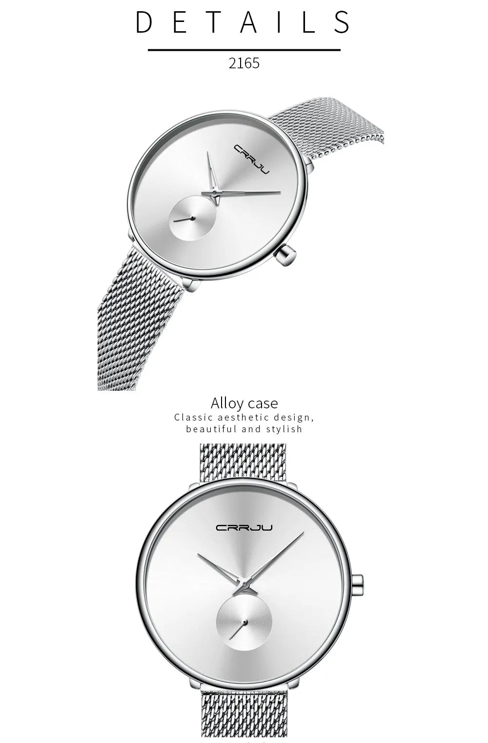 CRRJU frauen Uhren 2021 Luxus Damen Uhr Mode Minimalistischen Wasserdicht Schlanke Band Uhren für Frauen Geschenk Reloj Mujer