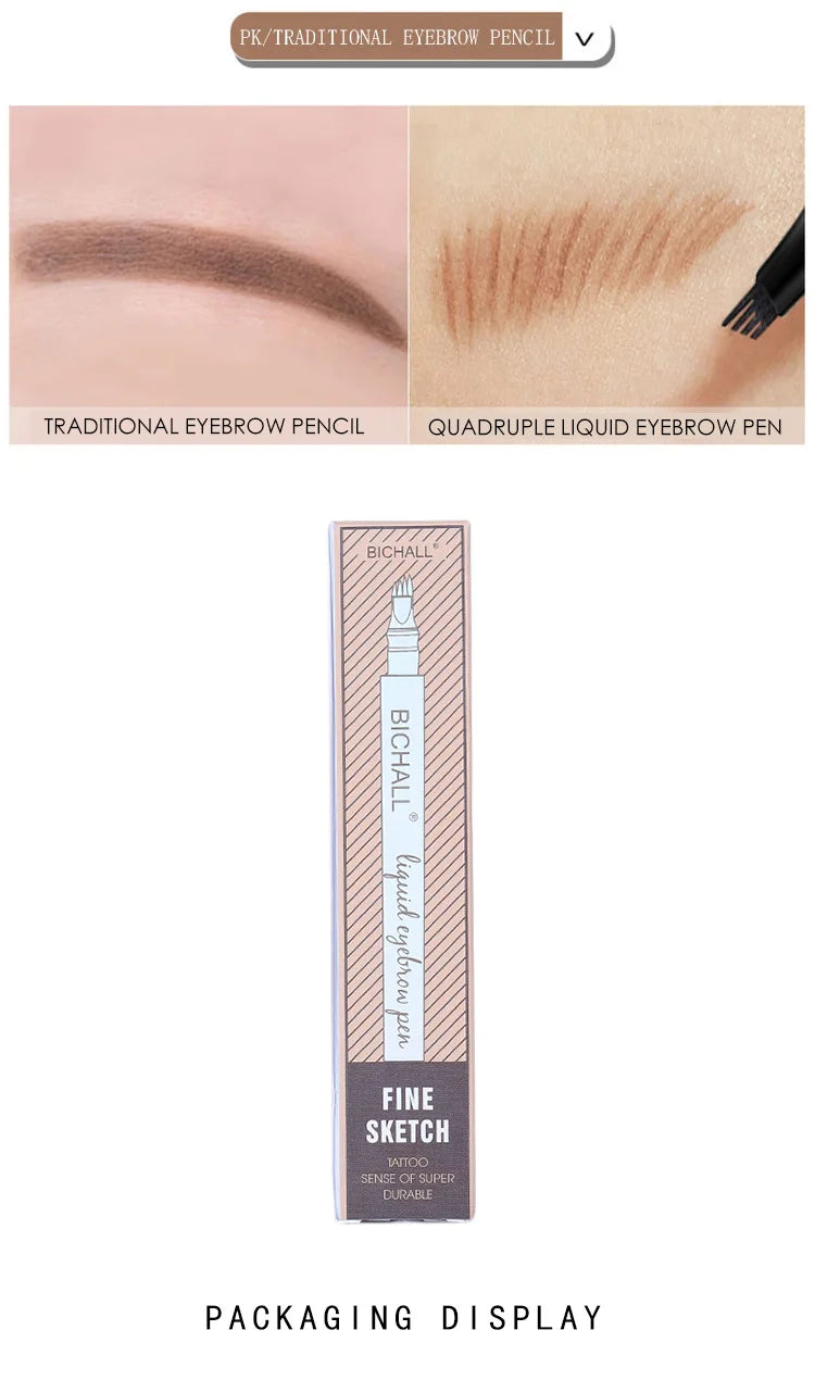 4D Microblading Augenbrauenstift | Wasserfest & Langlebig