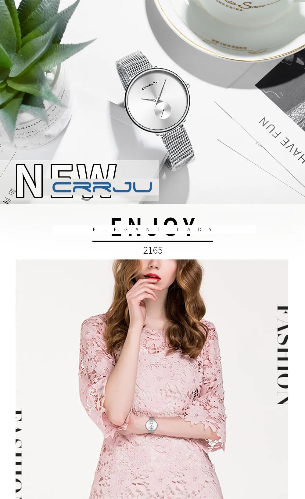 CRRJU frauen Uhren 2021 Luxus Damen Uhr Mode Minimalistischen Wasserdicht Schlanke Band Uhren für Frauen Geschenk Reloj Mujer