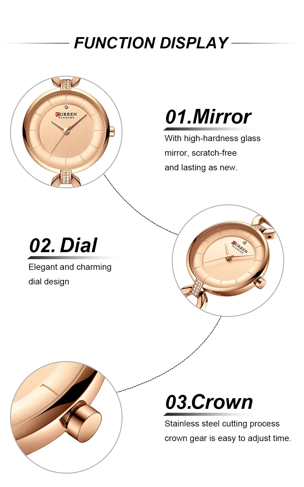 Frauen Uhr CURREN Luxus Marke Mode Casual Damen Quarz Armbanduhr Rose Gold Edelstahl Mesh Kleid Uhr Für Mädchen