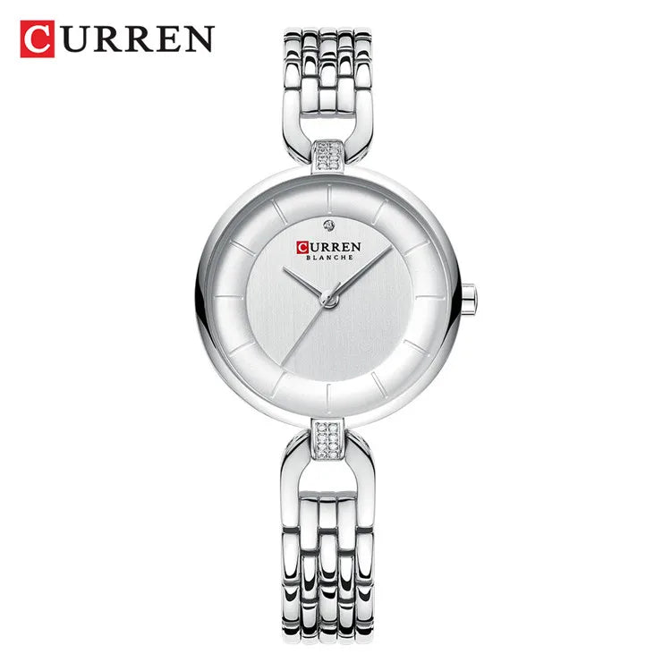 Frauen Uhr CURREN Luxus Marke Mode Casual Damen Quarz Armbanduhr Rose Gold Edelstahl Mesh Kleid Uhr Für Mädchen