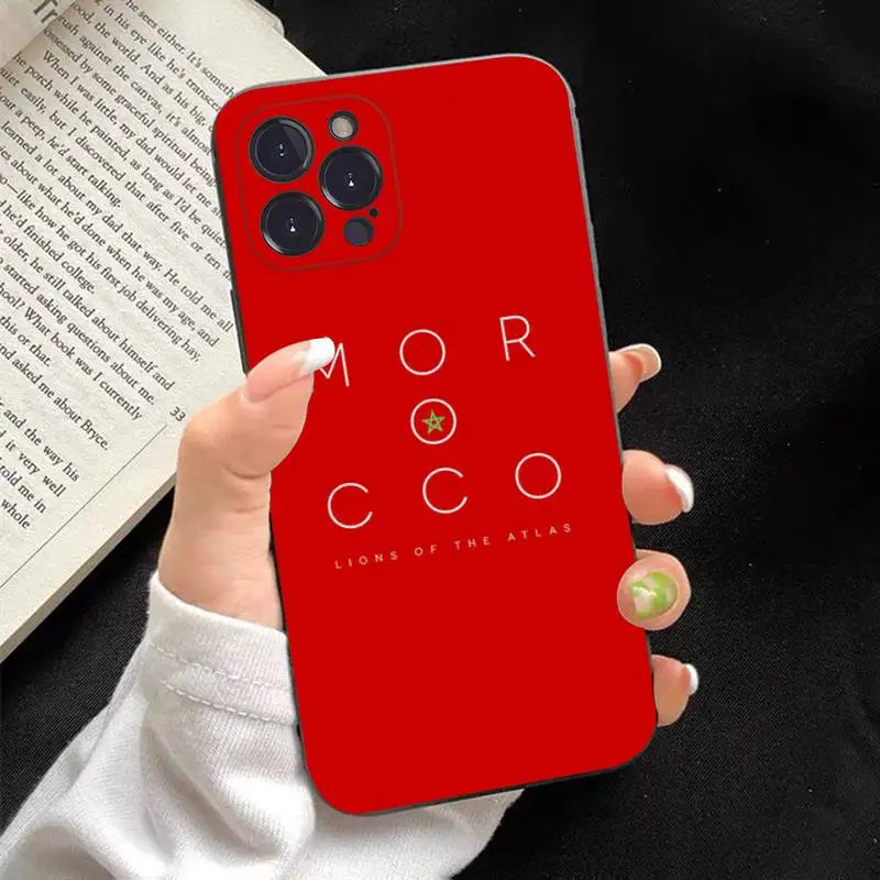 iPhone Silikonhülle mit Marokko-Design