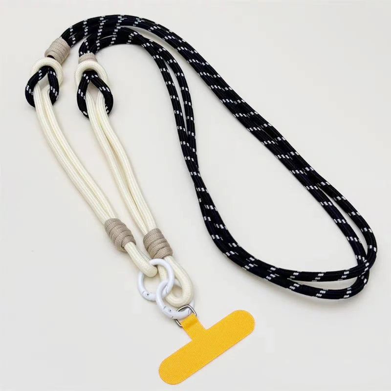 3-in-1-Umhängeseil zum Aufhängen von Mobiltelefonen, Umhängeband, Handschlaufe, abnehmbares Telefon-Lanyard, Wasserbecher-Hängeseil