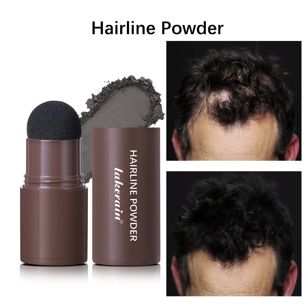 Haaraufbau-Reparatur-Stift, Fasern, Haar, sofort dickeres, volller aussehendes Haar, 6 Farbtöne für Männer und Frauen