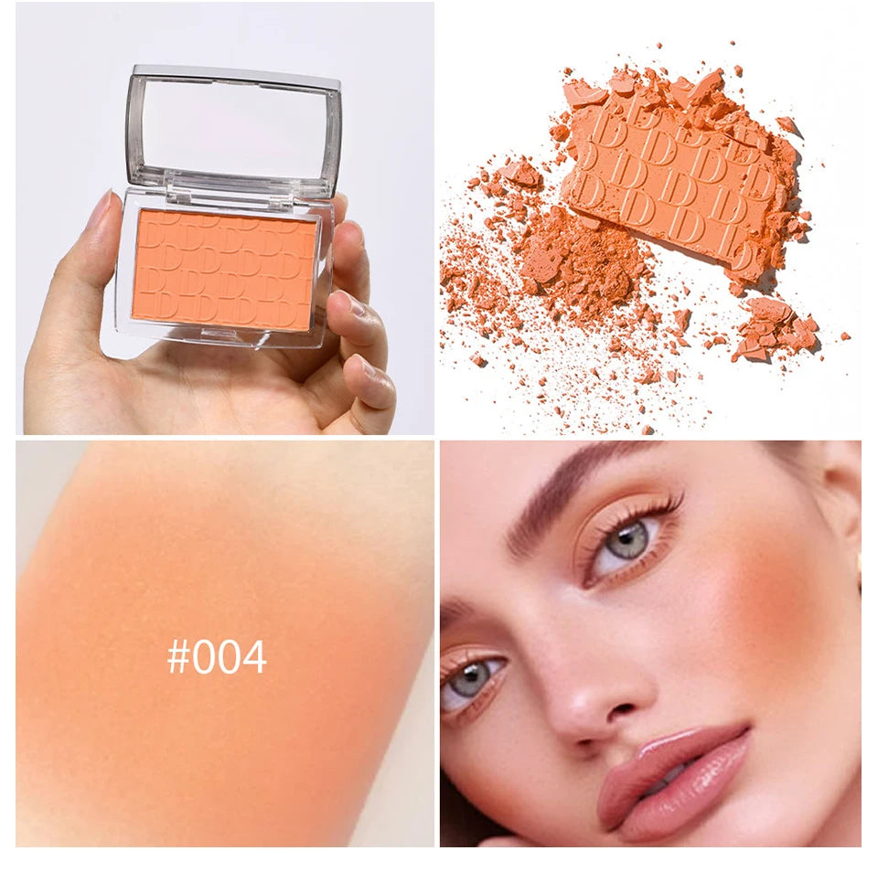 Gesichtsrouge, matt, natürlich, Wangentönung, erhellt das Gesicht, rosa, rot, Gesichtskonturierung, Kosmetik, Rouge, Puder, weiches weibliches Make-up