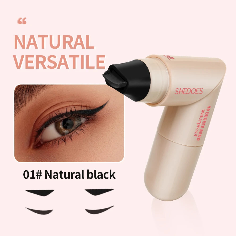 1PC Eyeliner-Stift wasserfest, schnell trocknend, langlebig, glatt und leicht zu färben, natürliches Augen-Make-up erstellen
