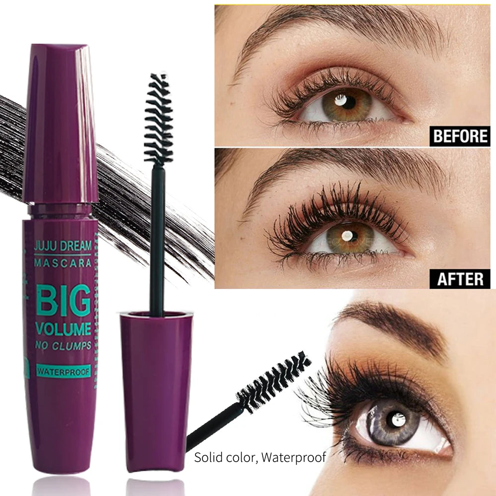 4D Black Mascara – langanhaltend, voluminös und kräuselnd für alle Hauttypen – perfektes Valentinstagsgeschenk für Frauen