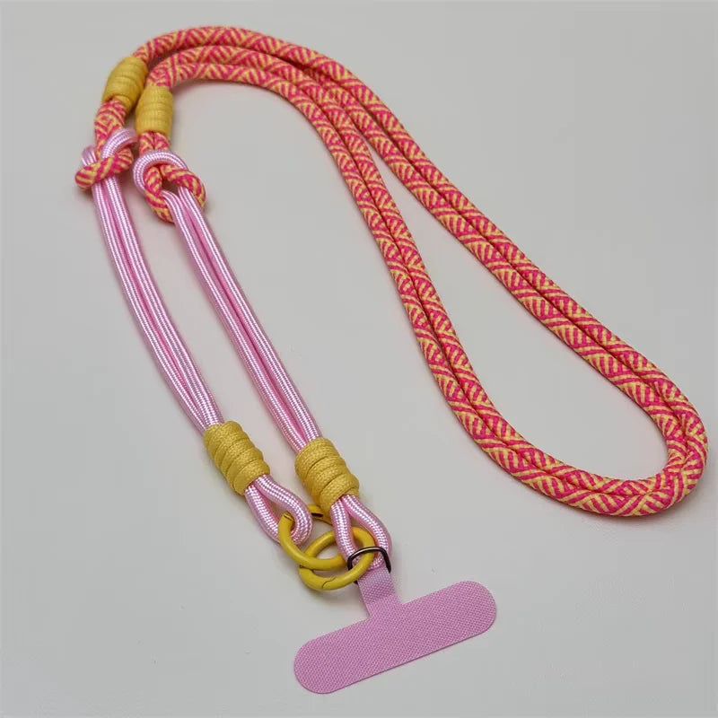 3-in-1-Umhängeseil zum Aufhängen von Mobiltelefonen, Umhängeband, Handschlaufe, abnehmbares Telefon-Lanyard, Wasserbecher-Hängeseil