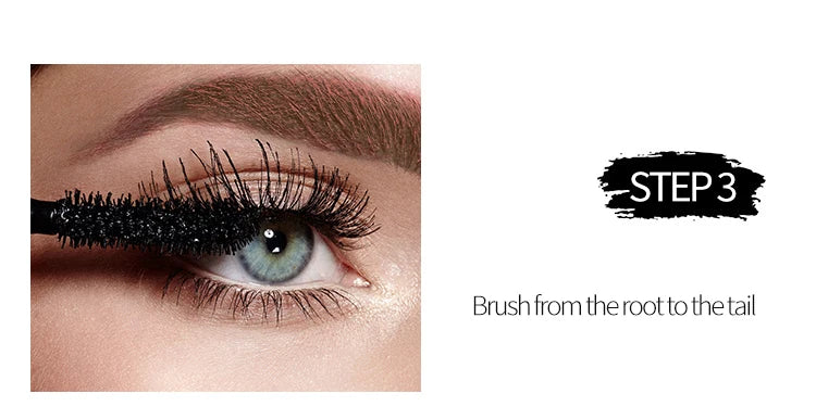 Yanqina flüssiger Eyeliner Bleistift 4d wasserdichte Mascara Set Kosmetik Eyeliner dicke Curling Mascara Augenbrauen Bleistift Augen Make-up