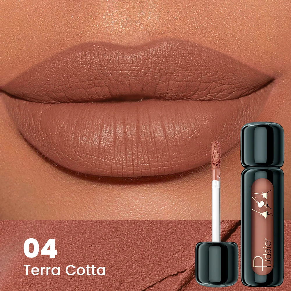 1 Stück mattierter Samt-Lipgloss, hochsättigter flüssiger Lippenschlamm, langlebig, antihaftbeschichtet, kompatibel mit allen Hauttöpfen, Muttertagsgeschenk