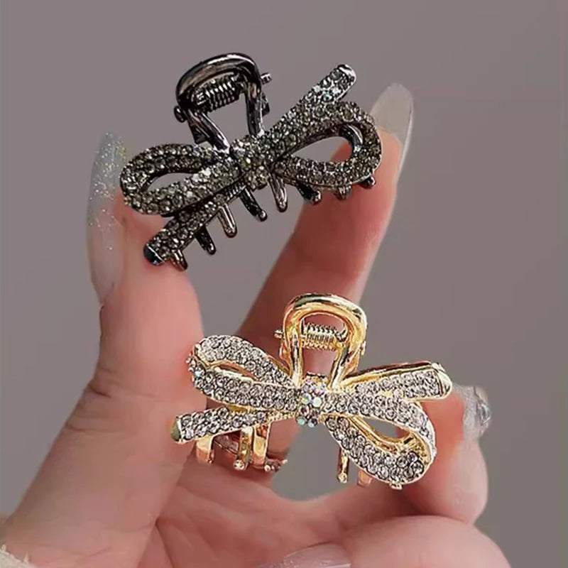 Neue Mode Legierung Strass Greif Clip Glänzende Strass Pferdeschwanz Clip Haarnadel Für Mädchen Frauen Kopfschmuck Schmuck Dekoration