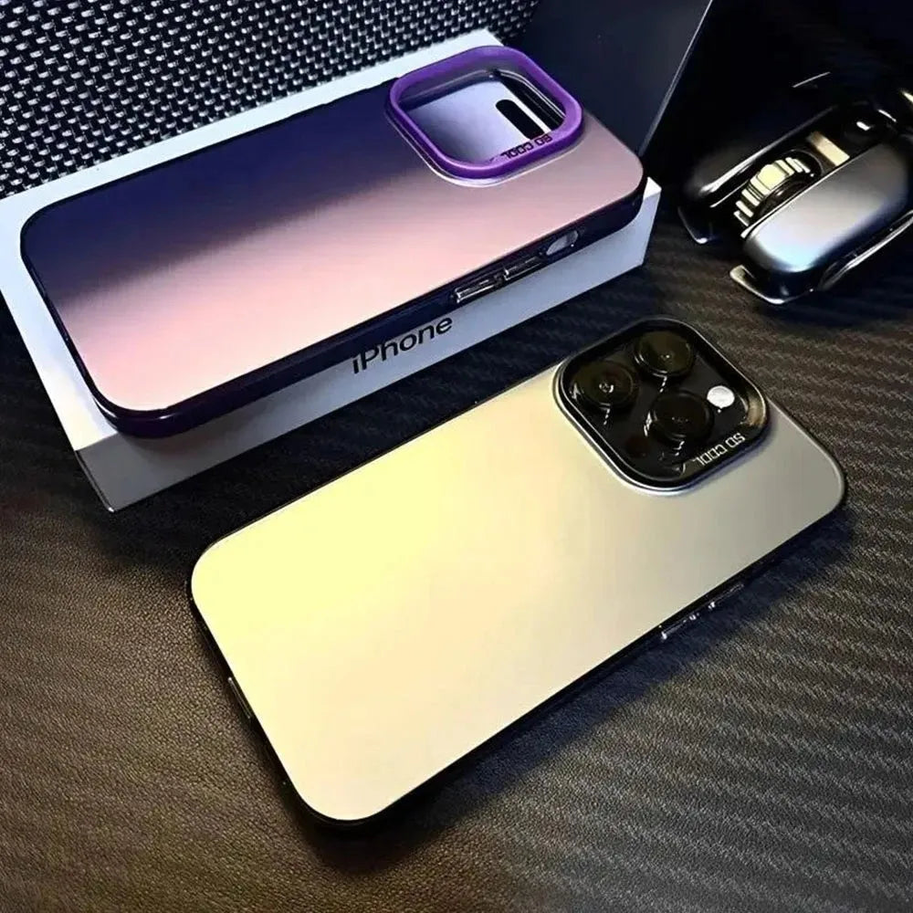iPhone Hülle „Königreich Marokko“ – Silbernes Design, Stoßfest & Elegant