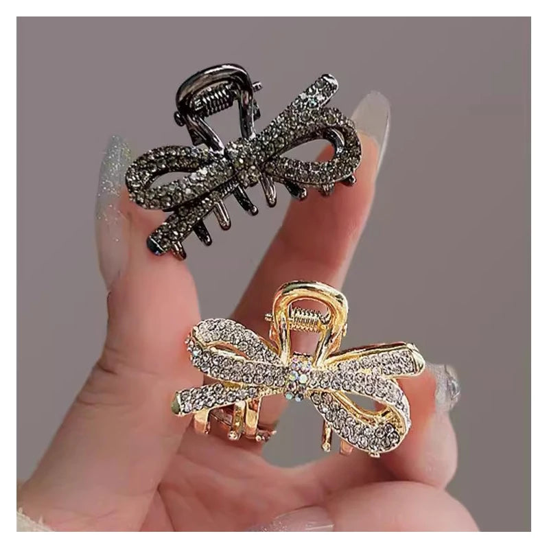 Neue Mode Legierung Strass Greif Clip Glänzende Strass Pferdeschwanz Clip Haarnadel Für Mädchen Frauen Kopfschmuck Schmuck Dekoration