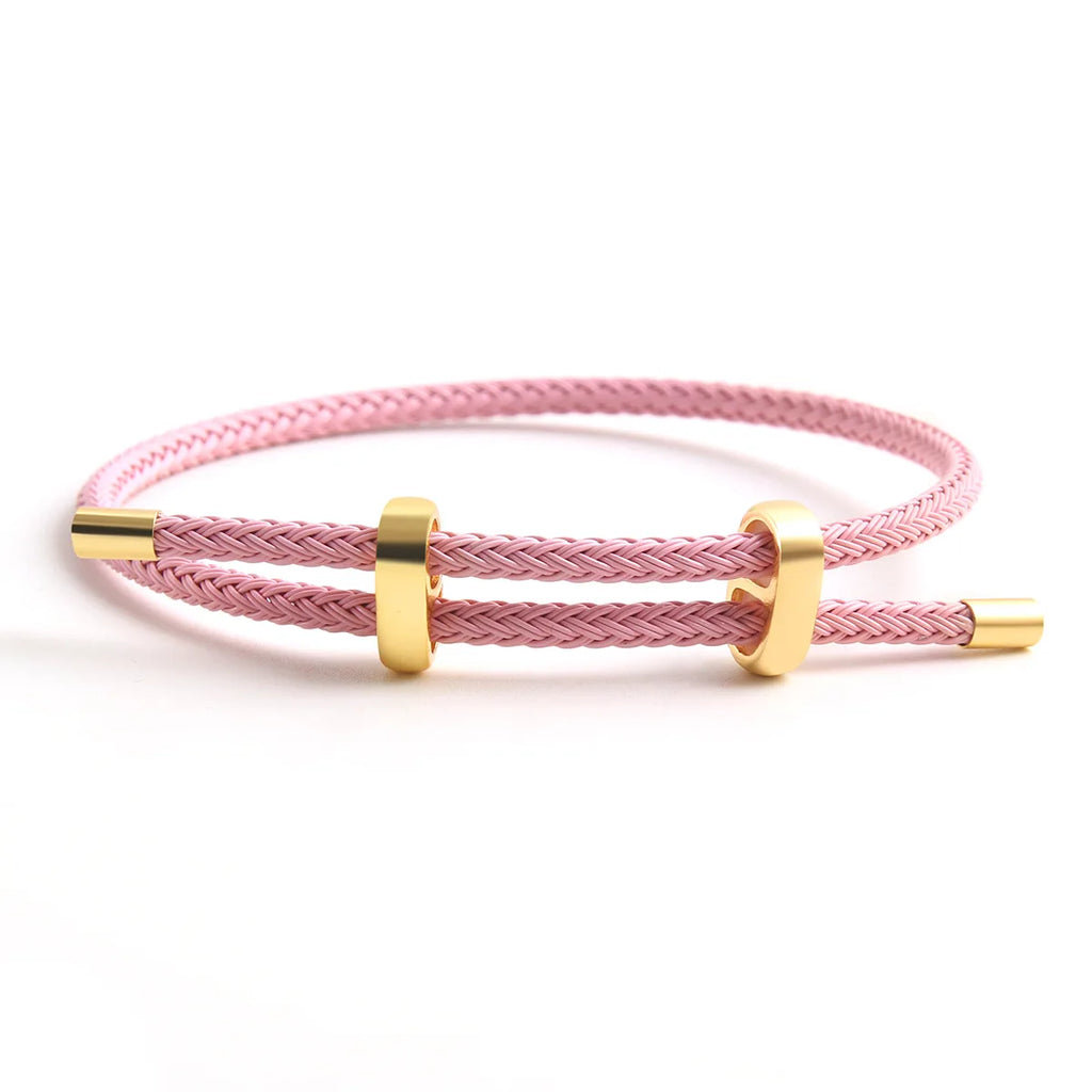 BenS Hohe qualität Draht Seil Armreif Für Frauen Bunte Handgemachte DIY Männer Armbänder Einstellbare seil Armband Schmuck großhandel B13