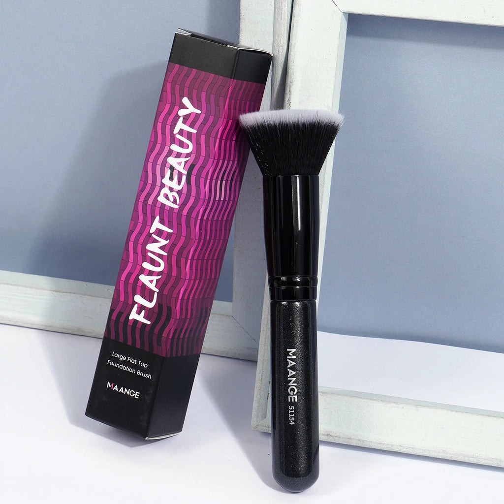 Maange 1PCS Make-Up Pinsel mit Box Foundation Concealer Pulver Erröten Kontur Pinsel Dichten Weichen Borsten Pinsel Schönheit Werkzeug für Frauen