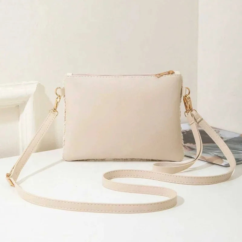 Hochwertige Damenmode Umhängetasche Trend exquisite Nischen Umhängetasche Reißverschluss Öffnungsmethode Pendler Damentasche