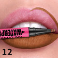 1PC Flüssigkeit Matte12-Farbe Lipliner Bleistift Wasserdicht Plumping Fleck Lippenstift Natürliche Lip Liner Umriss Lippen Kontur Make-Up