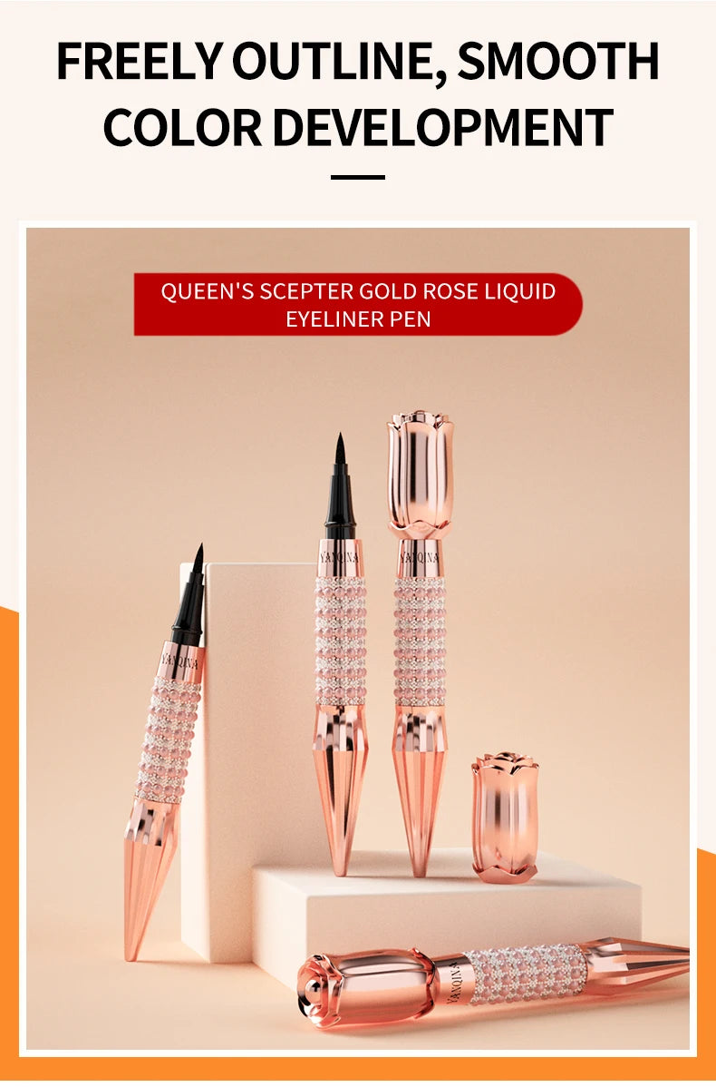 Präzisions-Liquid Eyeliner – Schwarz, langlebig & wasserfest