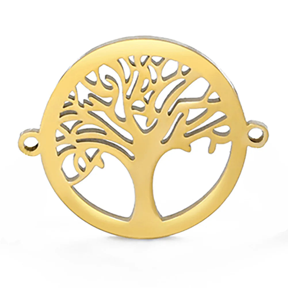 Edelstahl-Armband mit Lebensbaum-Anhänger – Klassischer Schmuck für Damen und Herren