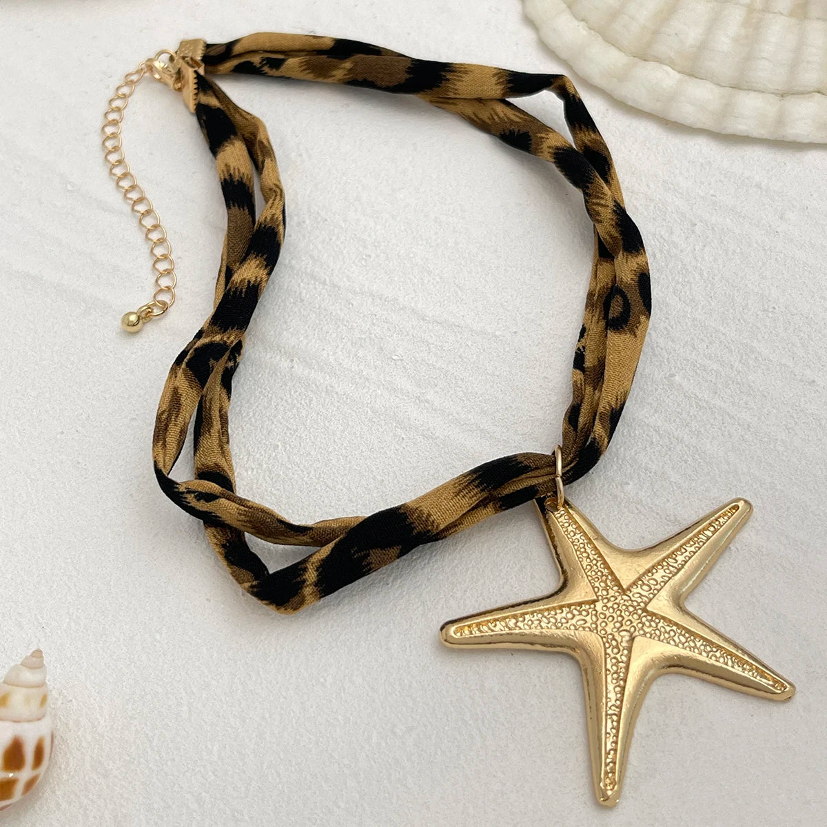 Ingemark 7 Stile Ethnische Multilayer Samt Kette Halskette Frauen 2025 Neue Mode Metall Conch Seestern Herz Anhänger Hals Schmuck
