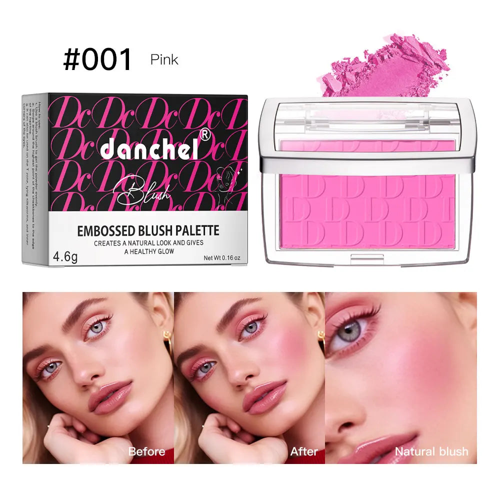 Gesichtsrouge, matt, natürlich, Wangentönung, erhellt das Gesicht, rosa, rot, Gesichtskonturierung, Kosmetik, Rouge, Puder, weiches weibliches Make-up
