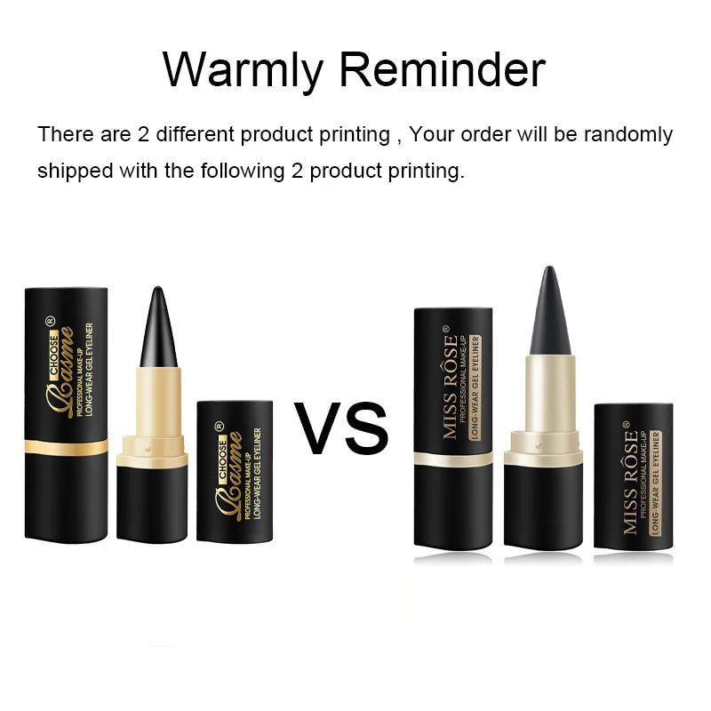 Eyeliner mit cremiger Textur, 1 Stück / 2 Stück, leicht färbender, schweißfester High-Pier-Stift, tägliches Make-up-Zubehör für Frauen und Gi