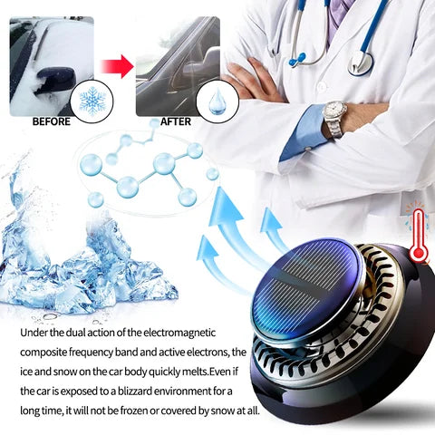 Frostschutzmittel Schnee Entfernung Instrument Tragbare Fahrzeug Mikrowelle Enteisung Instrument Solide Aromatherapie Auto Diffusoren Für Auto Lkw