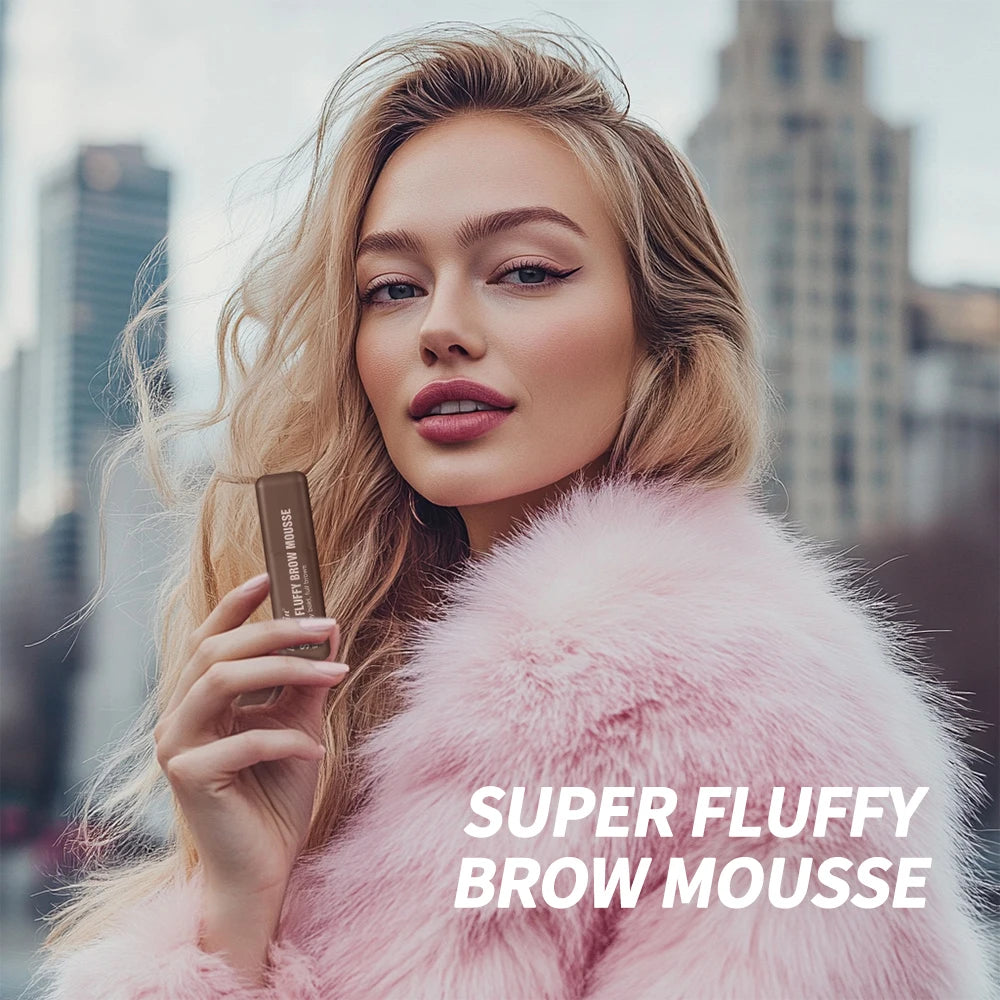 Superfluff Volumizing Brow Mousse Tint – Getöntes Augenbrauengel, Wasserfest & Langlebig