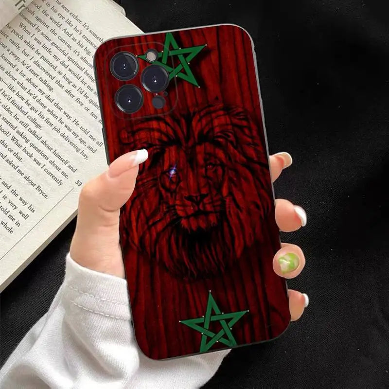 iPhone Silikonhülle mit Marokko-Design