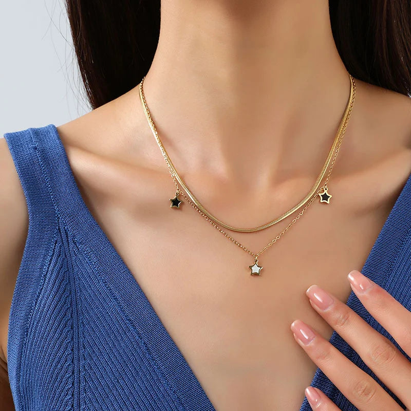 LUXUKISSKIDS Mode Kubische Liebe Herz Minimalistischen Schmuck Set Halskette Ohrringe Armbänder Edelstahl Frauen/Mädchen Zubehör