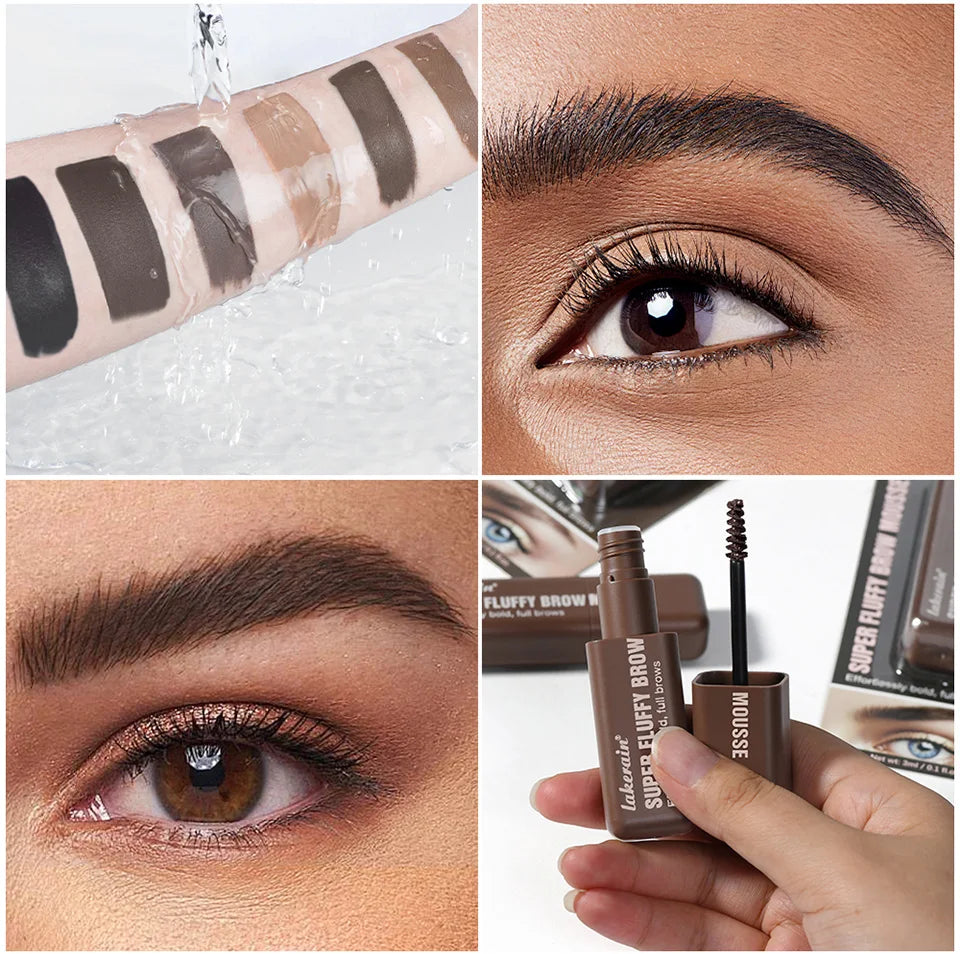 Superfluff Volumizing Brow Mousse Tint – Getöntes Augenbrauengel, Wasserfest & Langlebig
