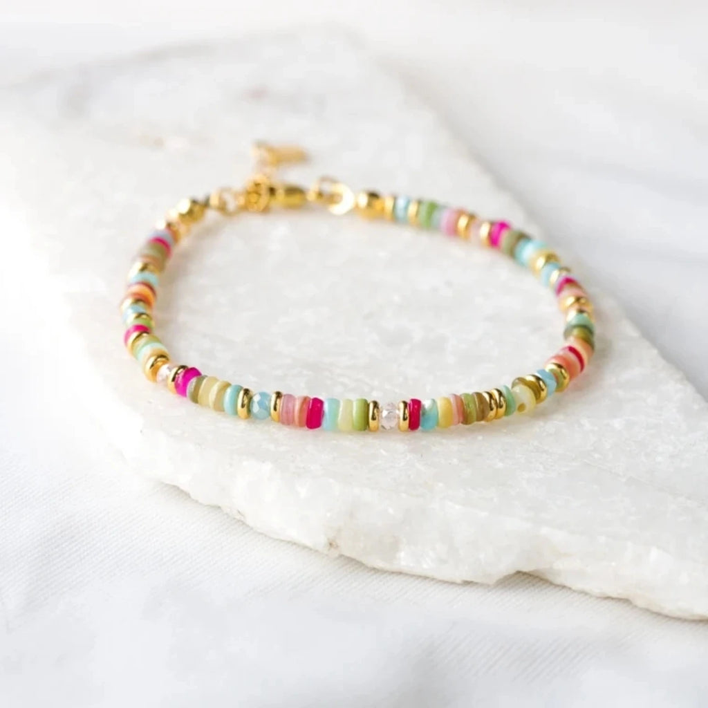KKBEAD Boho Armband Frauen Y2k Schmuck Böhmischen Armbänder Geschenk Bunte Shell DIs Perlen Sommer Strand Pulseras Mujer