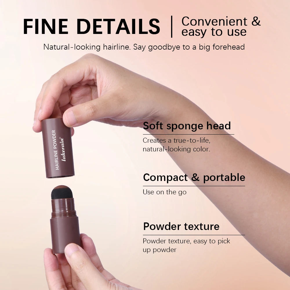 Haaraufbau-Reparatur-Stift, Fasern, Haar, sofort dickeres, volller aussehendes Haar, 6 Farbtöne für Männer und Frauen