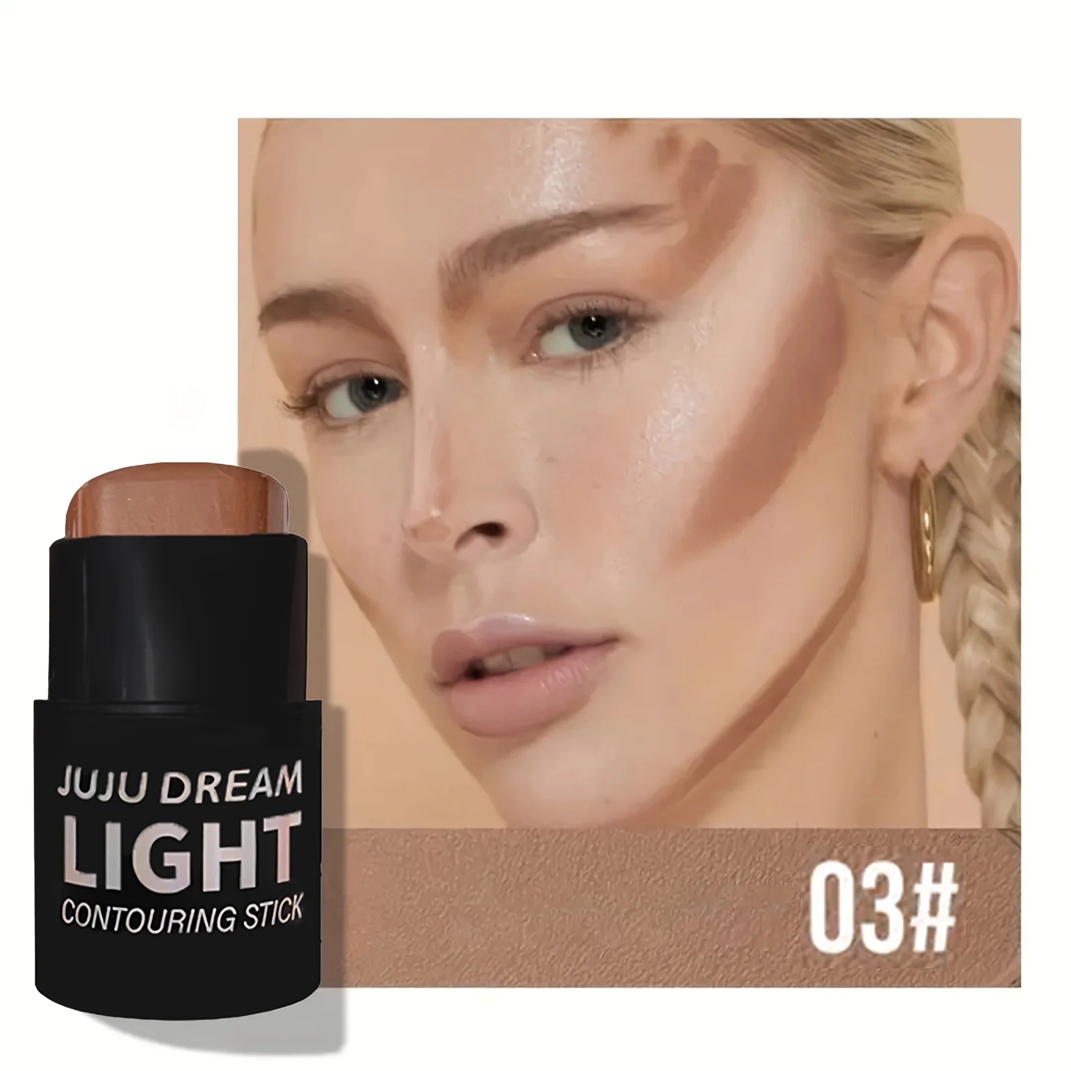 Long-lasting contour stick | Face and nose contour, bronzer & defining cream