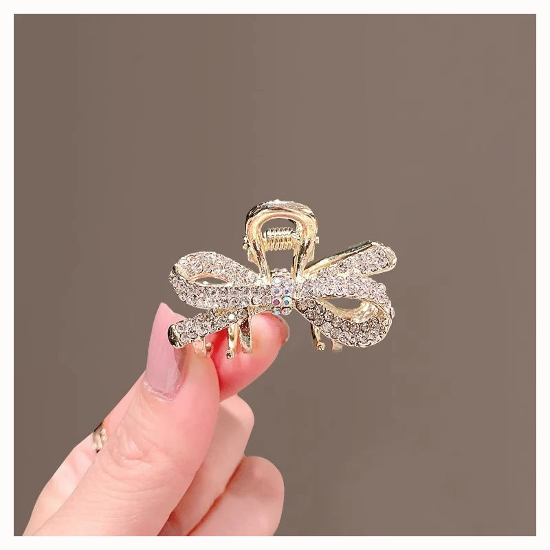 Neue Mode Legierung Strass Greif Clip Glänzende Strass Pferdeschwanz Clip Haarnadel Für Mädchen Frauen Kopfschmuck Schmuck Dekoration