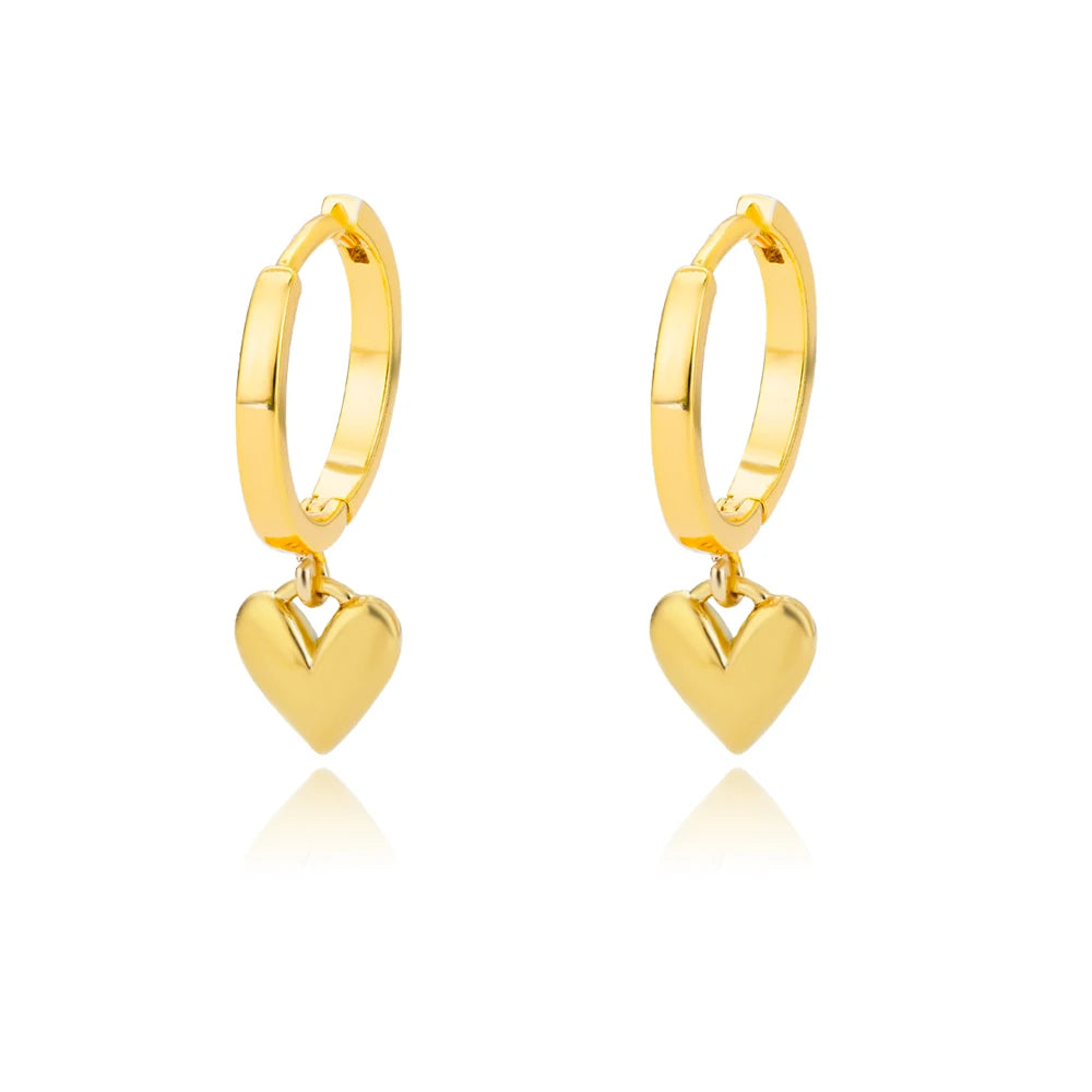 Luxus Stern Pendientes Ohrringe Für Frauen Mädchen Edelstahl Minimalistischen Hoop Piercing 2025, Neu Im y2k Schmuck aretes de mujer