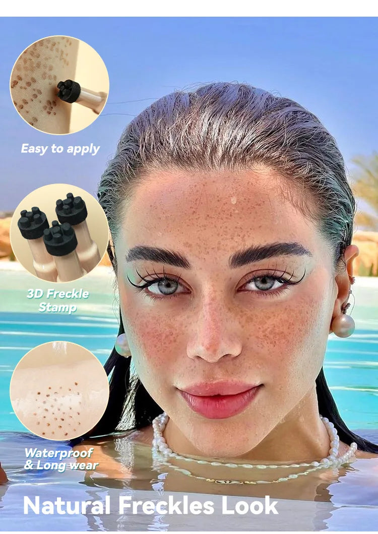 Natürliche Sommersprossen Stift Wasserdicht Simulation Gefälschte Spot Make-Up-Tool Anhaltende Wasserdichte Gesicht Dot Spot Stift Eyeliner Koreanische Kosmetik