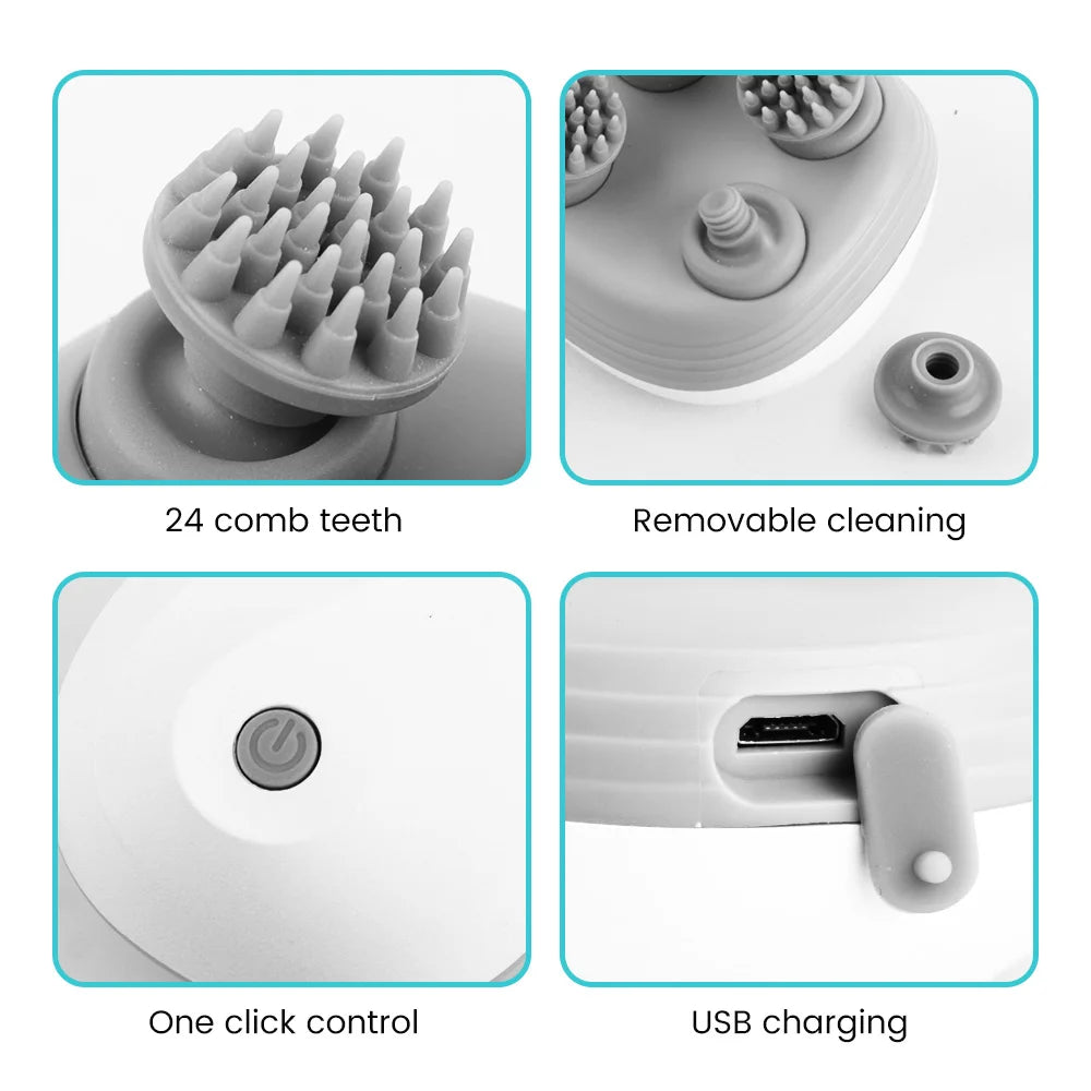 Elektrisches Kopfhaut-Massagegerät