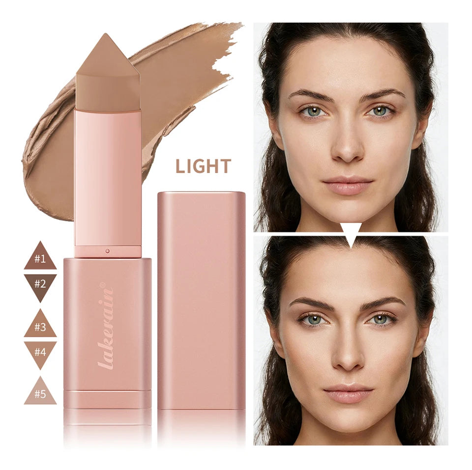 Konturstift Bronzing-Creme Bronzer-Stift Sofortige Konturierung Dunkle Augenringe Gesichtskontur Gesichts-Foundation Make-up