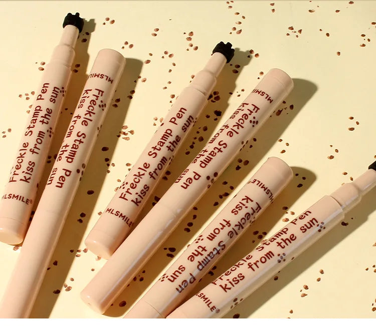 Natürliche Sommersprossen Stift Wasserdicht Simulation Gefälschte Spot Make-Up-Tool Anhaltende Wasserdichte Gesicht Dot Spot Stift Eyeliner Koreanische Kosmetik