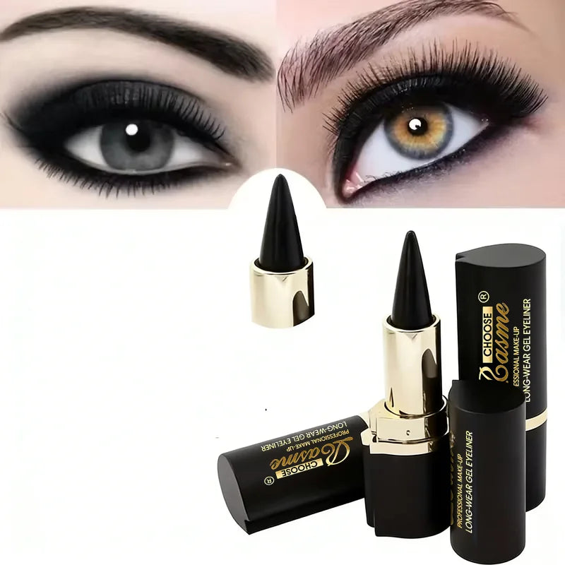 Eyeliner mit cremiger Textur, 1 Stück / 2 Stück, leicht färbender, schweißfester High-Pier-Stift, tägliches Make-up-Zubehör für Frauen und Gi