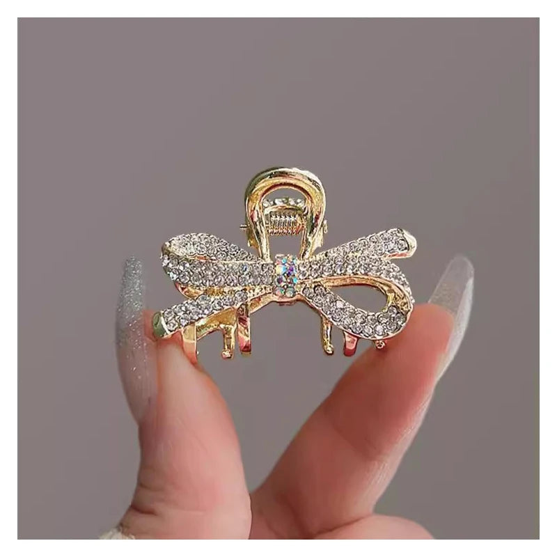 Neue Mode Legierung Strass Greif Clip Glänzende Strass Pferdeschwanz Clip Haarnadel Für Mädchen Frauen Kopfschmuck Schmuck Dekoration