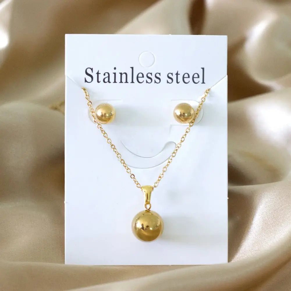 LUXUKISSKIDS Mode Kubische Liebe Herz Minimalistischen Schmuck Set Halskette Ohrringe Armbänder Edelstahl Frauen/Mädchen Zubehör