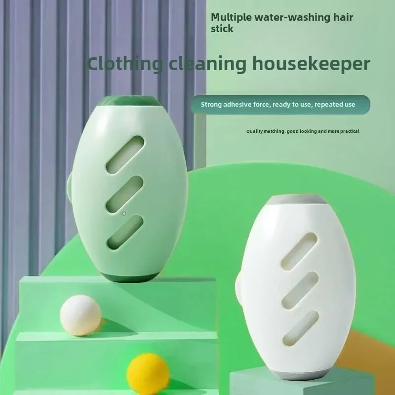 1 Stück Zeitsparende, wiederverwendbare, waschbare Fusselrolle, stark klebende Haarklebemaschine für die Reinigung von Haustieren und Möbeln