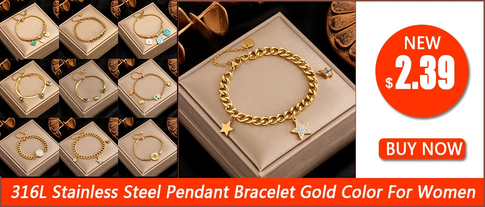 XIYANIKE 316L Edelstahl Halskette Bär Anhänger Kette Zubehör für Frauen Neue Trends Weihnachten Mädchen Schmuck Geschenke Collier