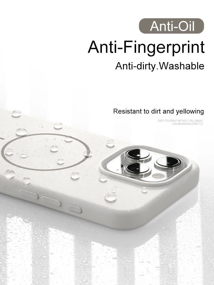 Offizielle Flüssigsilikon-Lanyard-Schutzhülle für iPhone 17, Air 16, 16E, 14, 15 Plus 12, 13, 11 Pro Max, für Magsafe Magneitc Soft Cover